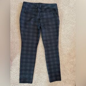 Dalia Charcoal Patterned Trousers